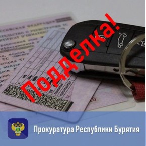 Фальшивое водительское удостоверение привело к уголовной ответственности