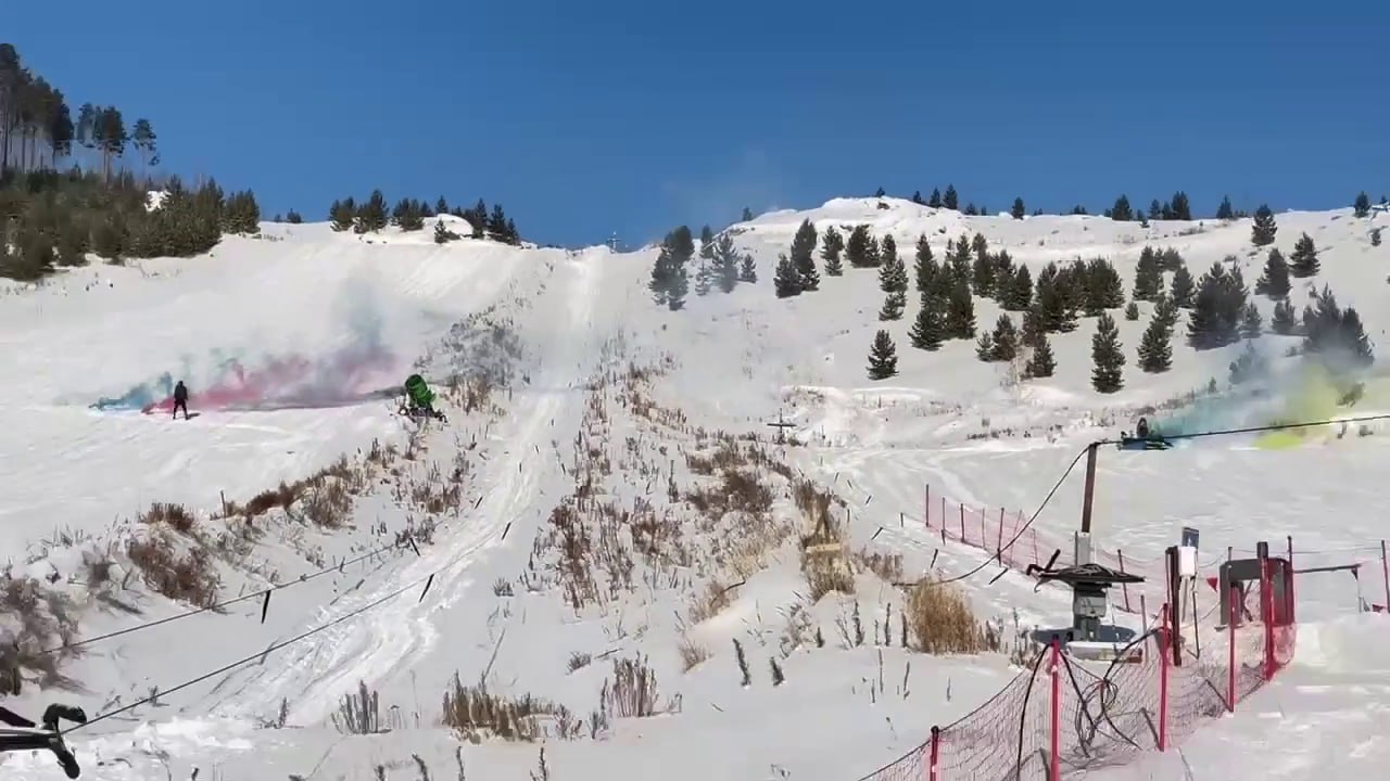 Сегодня на горнолыжном комплексе «Гора Орлиная» официально открыли сезон