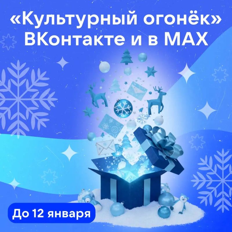 До 12 января ВКонтакте и в мессенджере МАХ проходит новогодний марафон