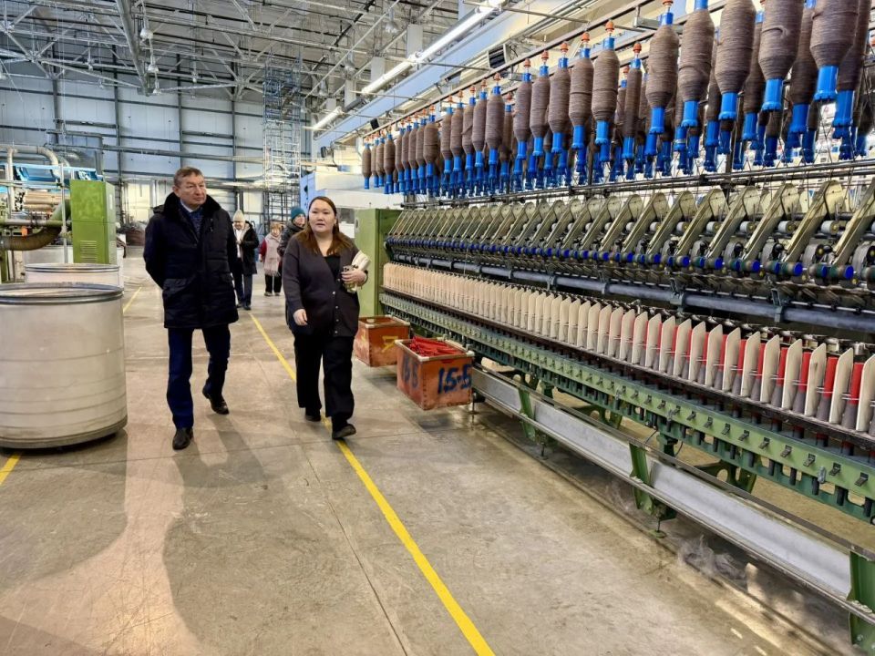 Заместитель Председателя Правительства Бурятии Вячеслав Сухоруков посетил Промышленный парк Бурятии