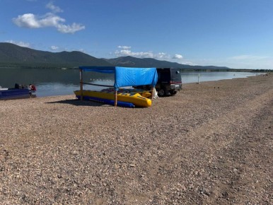 Незаконными постройками на озере Щучье занялась прокуратура