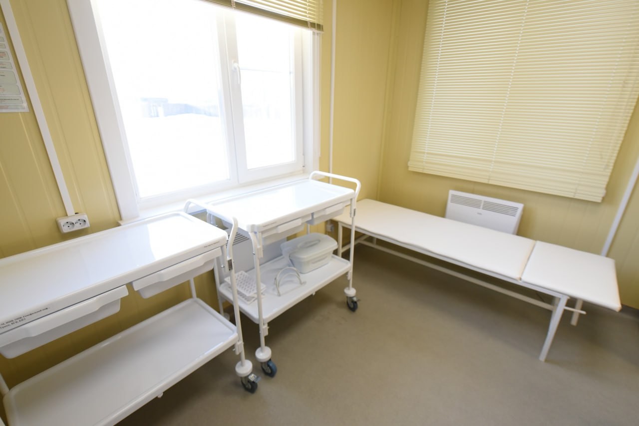 В селе Тресково в Бурятии появился модульный ФАП В селе Тресково в Бурятии появился модульный ФАП