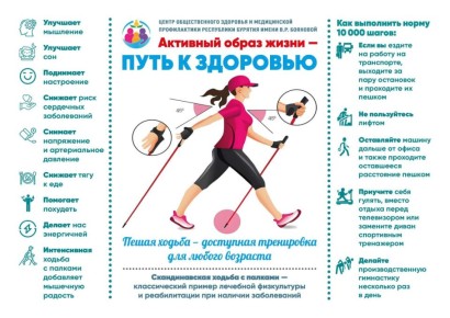 Новая рабочая неделя началась с продвижения активного образа жизни