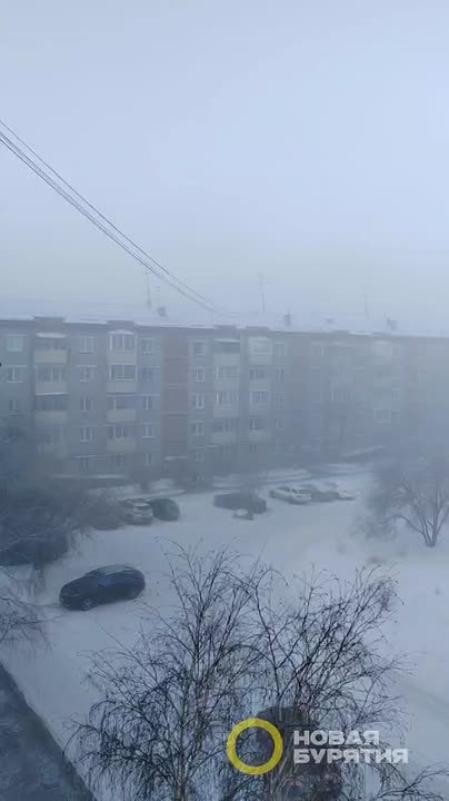 Бурятию сковали аномальные морозы