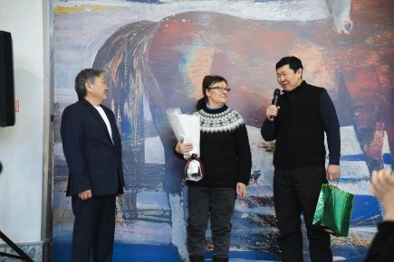 Выставка «Эрдэни» Юрия Эрдынеева открылась в УланУдэ