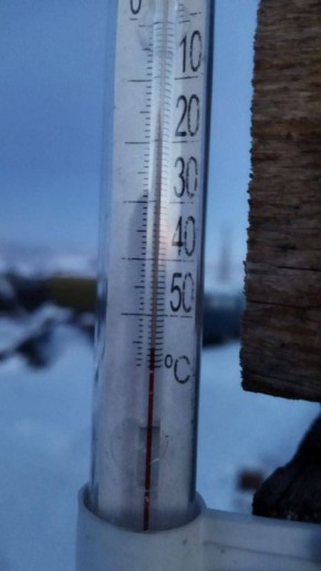 В Бурятии зафиксированы экстремально низкие температуры