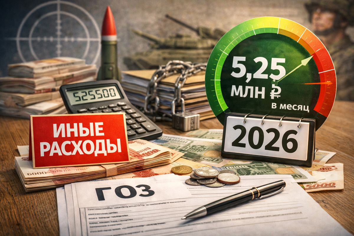 Лимиты трат на «иные расходы» по ГОЗ: что изменилось в 2026 году
