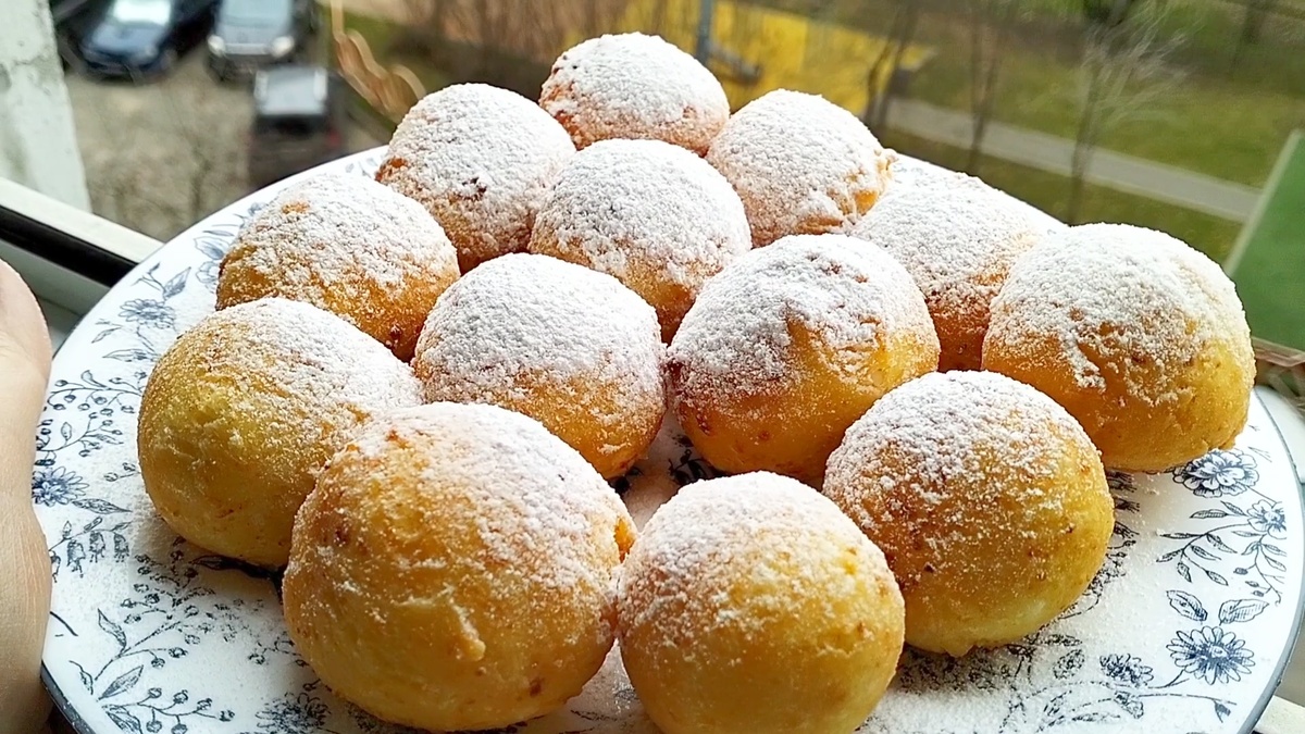 Творожные пончики: ностальгия по 90-м в вашей кухне