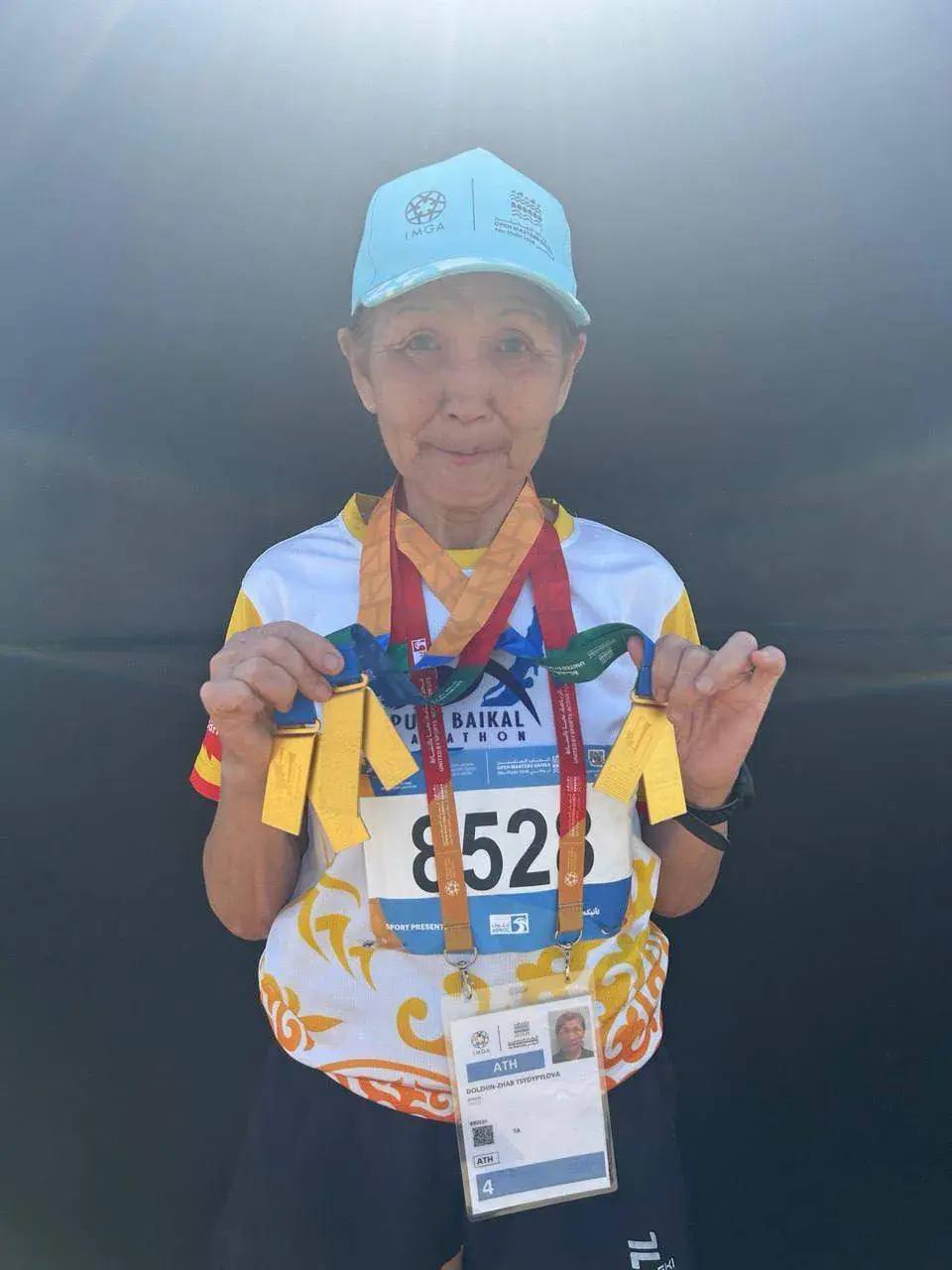 Ветераны спорта из Бурятии покорили Абу-Даби