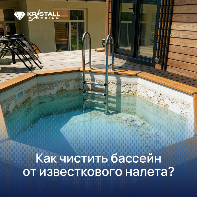 Эффективные методы борьбы с известковым налётом в бассейне