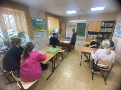 В Центре временного содержания для несовершеннолетних правонарушителей МВД по Республике Бурятия прошло мероприятие при участии «Движения первых»