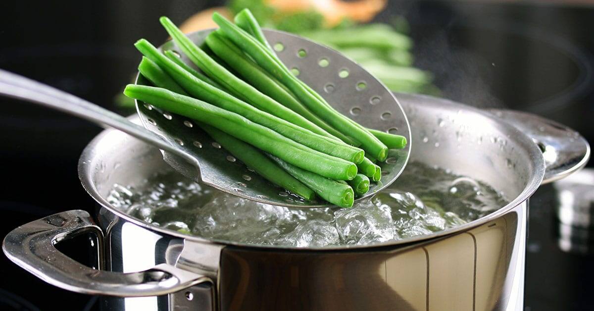 Как бланширование помогает сохранить свежесть продуктов