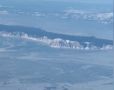 Лётчик-герой показал замёрзший Байкал с высоты птичьего полёта