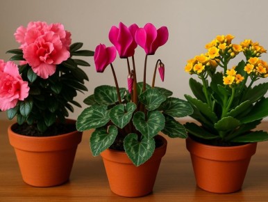 Зимний цветущий рай