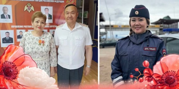 #ЭтоВсеОна. Для инспектора по пропаганде безопасности дорожного движения ОМВД России по Иволгинскому району Юлии Битухеевой ориентиром в жизни и профессии всегда была её мама