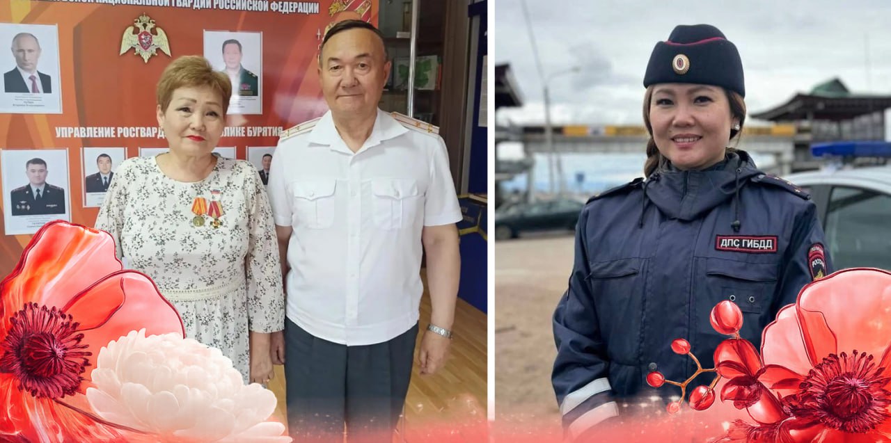 #ЭтоВсеОна. Для инспектора по пропаганде безопасности дорожного движения ОМВД России по Иволгинскому району Юлии Битухеевой ориентиром в жизни и профессии всегда была её мама