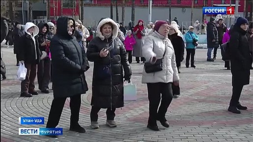 В Международный женский день в парке Юбилейный прошел концерт заслуженного артиста Бурятии Валико Гаспаряна