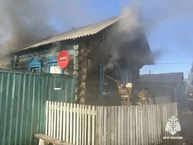 В Кабанском районе Бурятии пожарные спасли мужчину