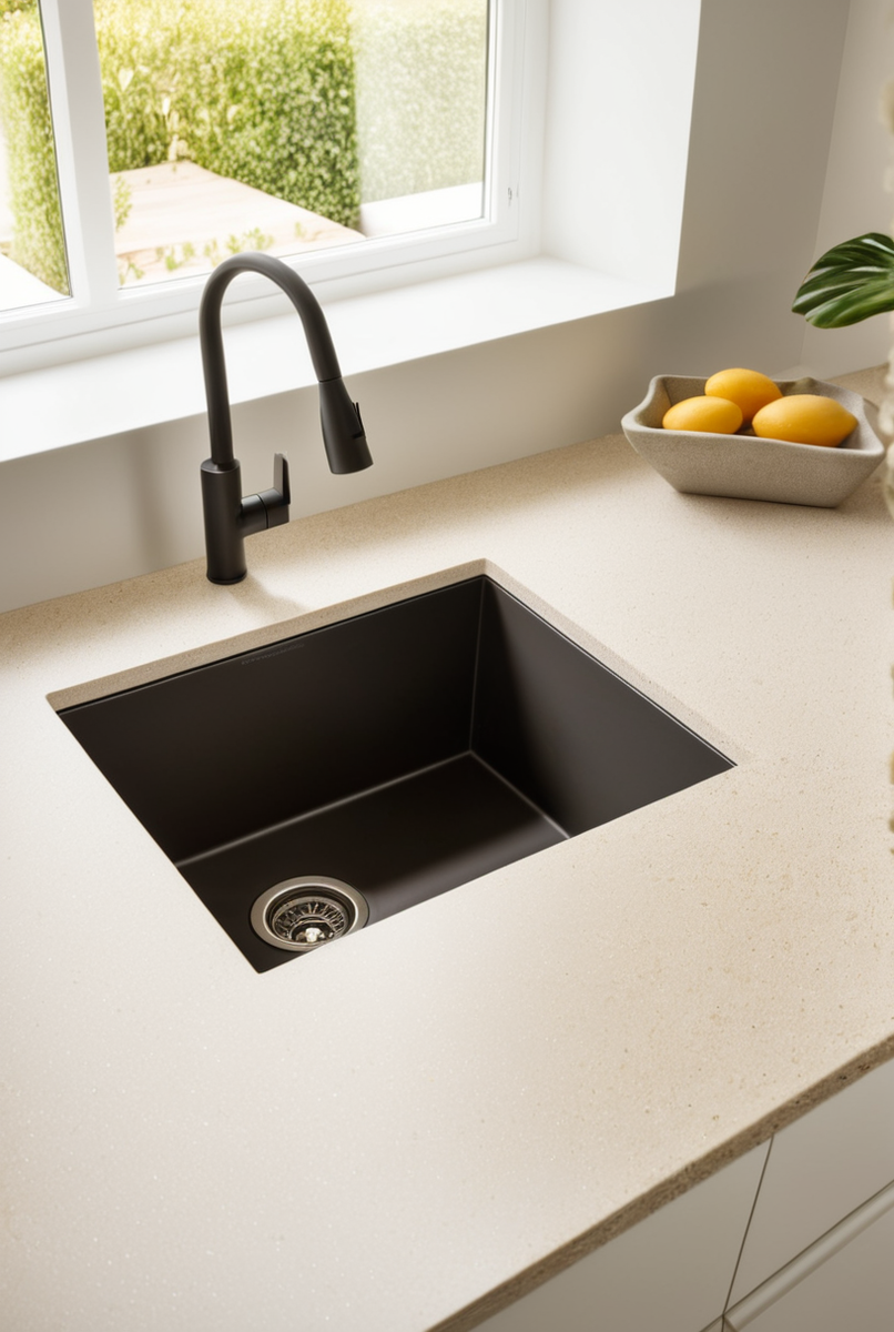 Композитная мойка: все нюансы выбора и ухода за ней