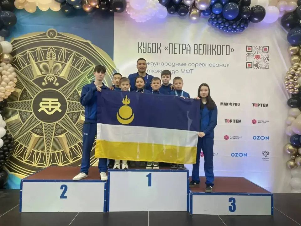 Сборная Бурятии по тхэквондо завоевала 8 медалей