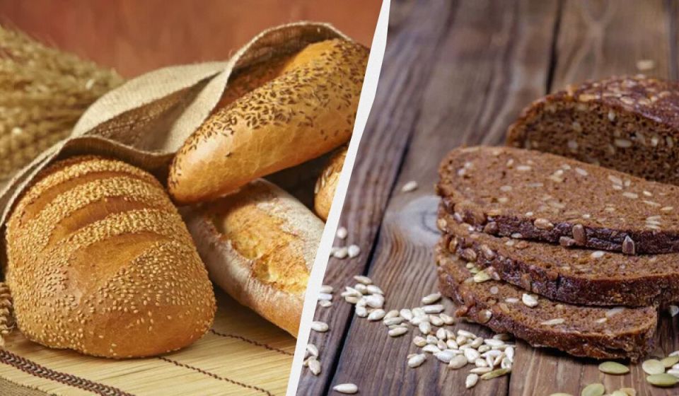 Какой хлеб лучше для вашего желудка: черный или белый?