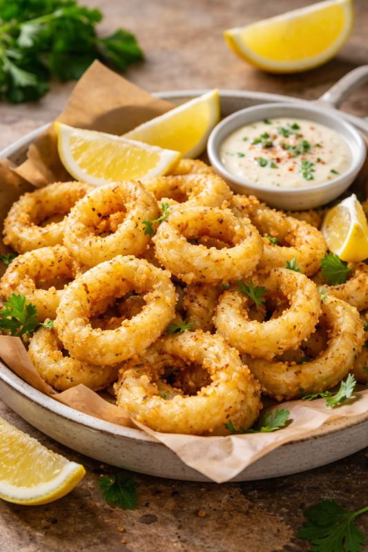 Как приготовить идеальные кальмары в кляре: секреты хрустящей корочки и нежной текстуры