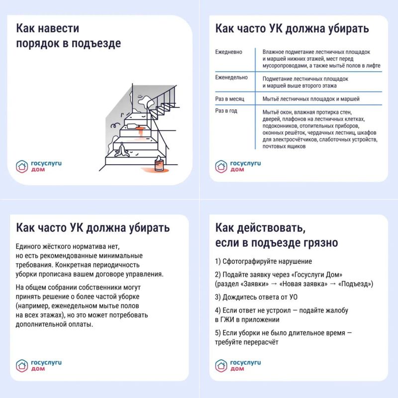 Как навести порядок в подъезде