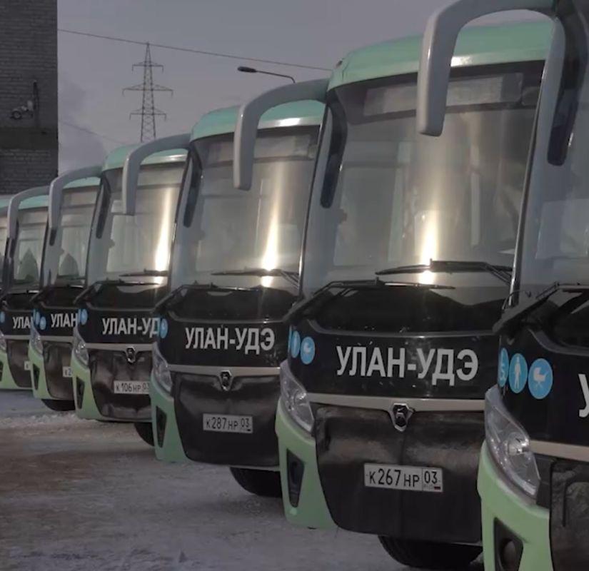 36 новых автобусов пополнят парк Улан-Удэ