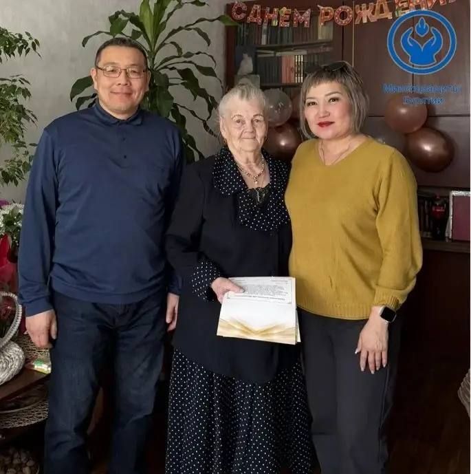 В Бурятии отметили 100-летний юбилей труженицы тыла