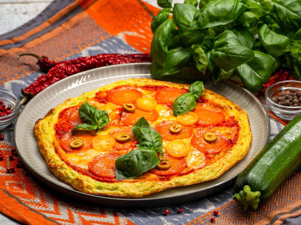 Кабачковая пицца с пепперони: идеальный вкус без угрызений совести