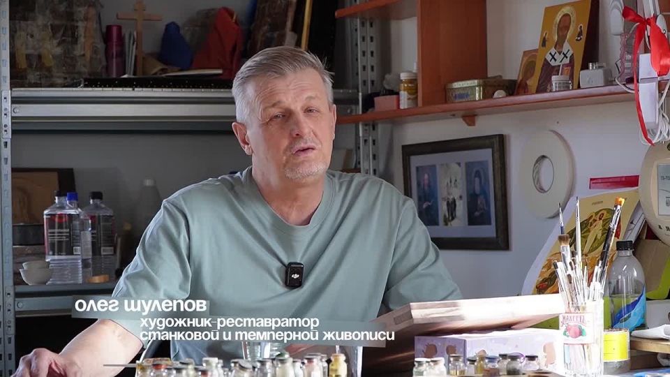 Реставрация икон. Анонс нового выпуска рубрики «АЗА НА БАЗЕ»