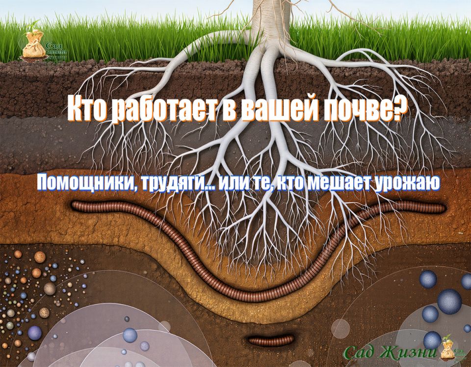 Жизнь в почве: Как мелкие организмы определяют урожай и здоровье растений