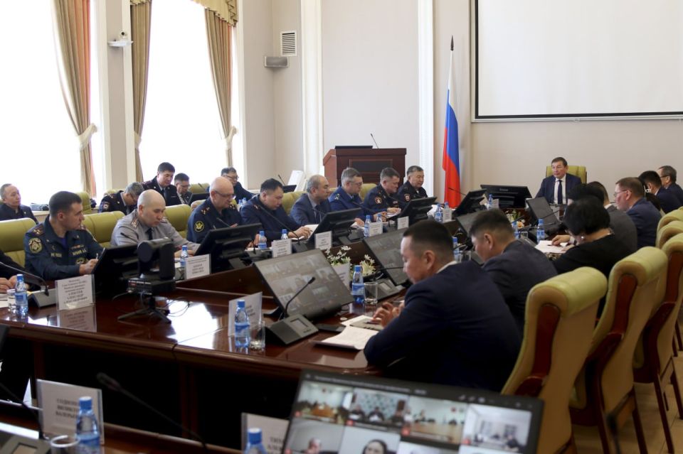 В Бурятии прошло заседание Правительственной комиссии по профилактике правонарушений
