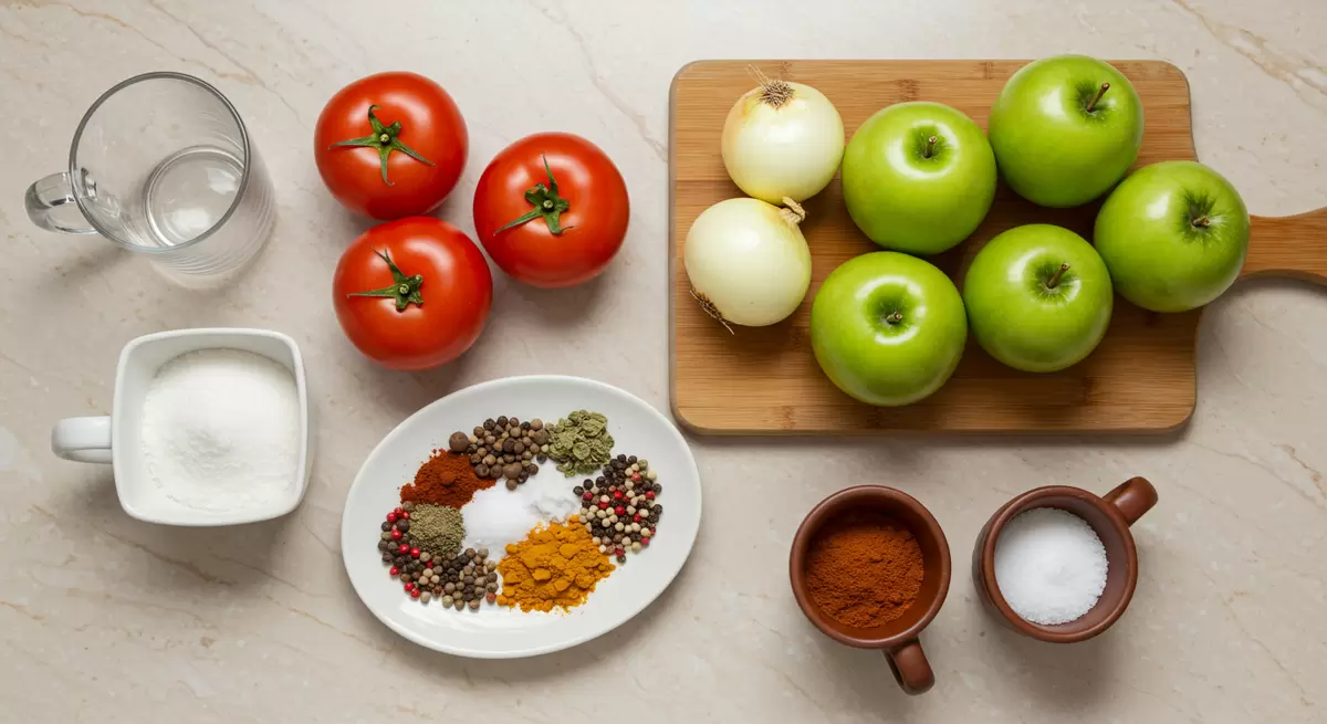 Яблочно-томатное чатни: новый гастрономический тренд!