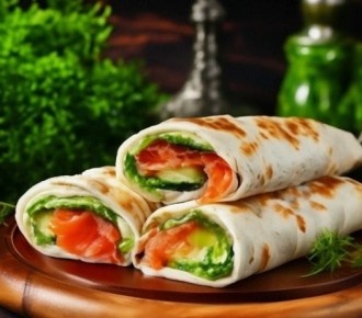 Лаваш с красной рыбой и творожным сыром: легкая закуска для любых случаев