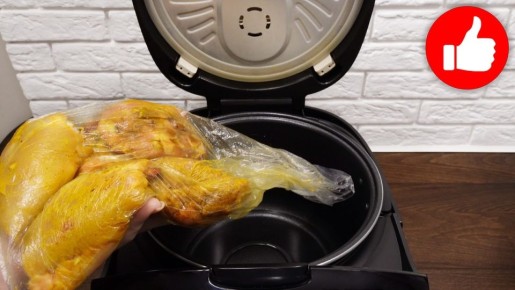 Вдохновение для обеда: куриные бёдра в сырном соусе из мультиварки