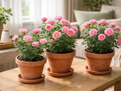 Уход за горшечными розами: ключевые моменты