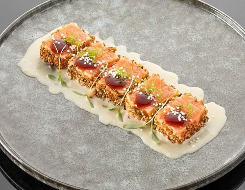 Искусство татаки: раскрытие вкуса лосося и тунца на новых высотах