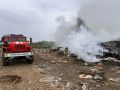 На полигоне ТБО под Улан-Удэ вновь загорелся мусор: на месте работают пожарные
