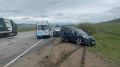 Нам пишут: серьезная авария произошла на трассе Улан-Удэ – Кяхта