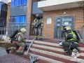 В Улан-Удэ огнеборцы отработали ликвидацию пожара в высотке