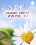 8 июля — День семьи, любви и верности!