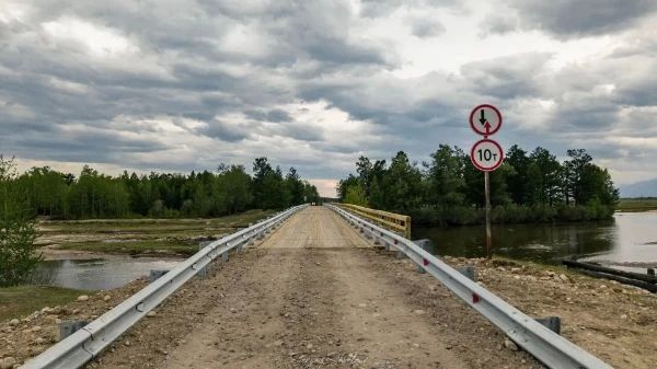 В Бурятии отремонтировали мост к популярному курорту