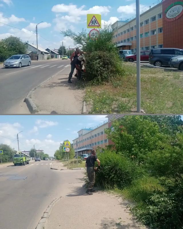 Специалисты МБУ «Городское зеленое строительство г. Улан-Удэ» ежедневно проводят работы по подрезке деревьев и поднятию штамбов Специалисты МБУ «Городское зеленое строительство г. Улан-Удэ» ежедневно проводят работы по подрезке деревьев и поднятию штамбов