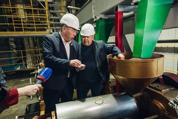 Глава Бурятии: «Масличный завод выходит на новый уровень»