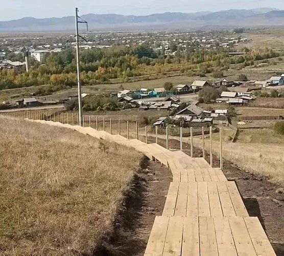 В районе Бурятии строят экотропу с большой смотровой площадкой