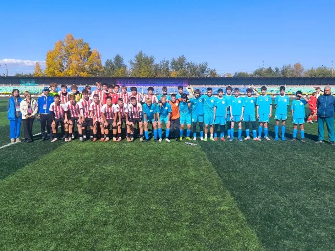 Бурятия уверенно победила в футбольном матче
