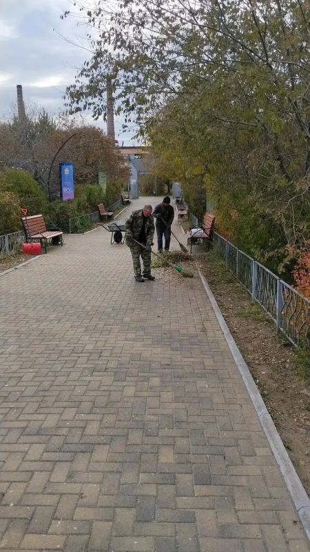 Месячник чистоты: как готовят парки к зиме? Месячник чистоты: как готовят парки к зиме?