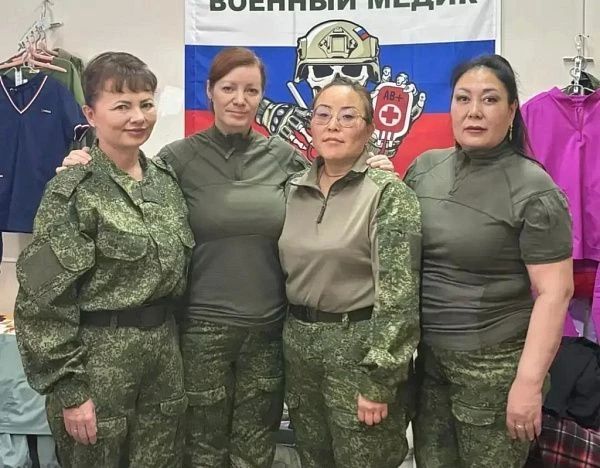 Четыре медсестры бурятского онкодиспансера уехали на СВО