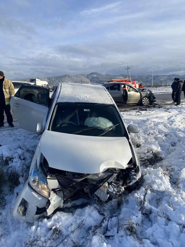 Два человека пострадали в ДТП в Прибайкальском районе Два человека пострадали в ДТП в Прибайкальском районе